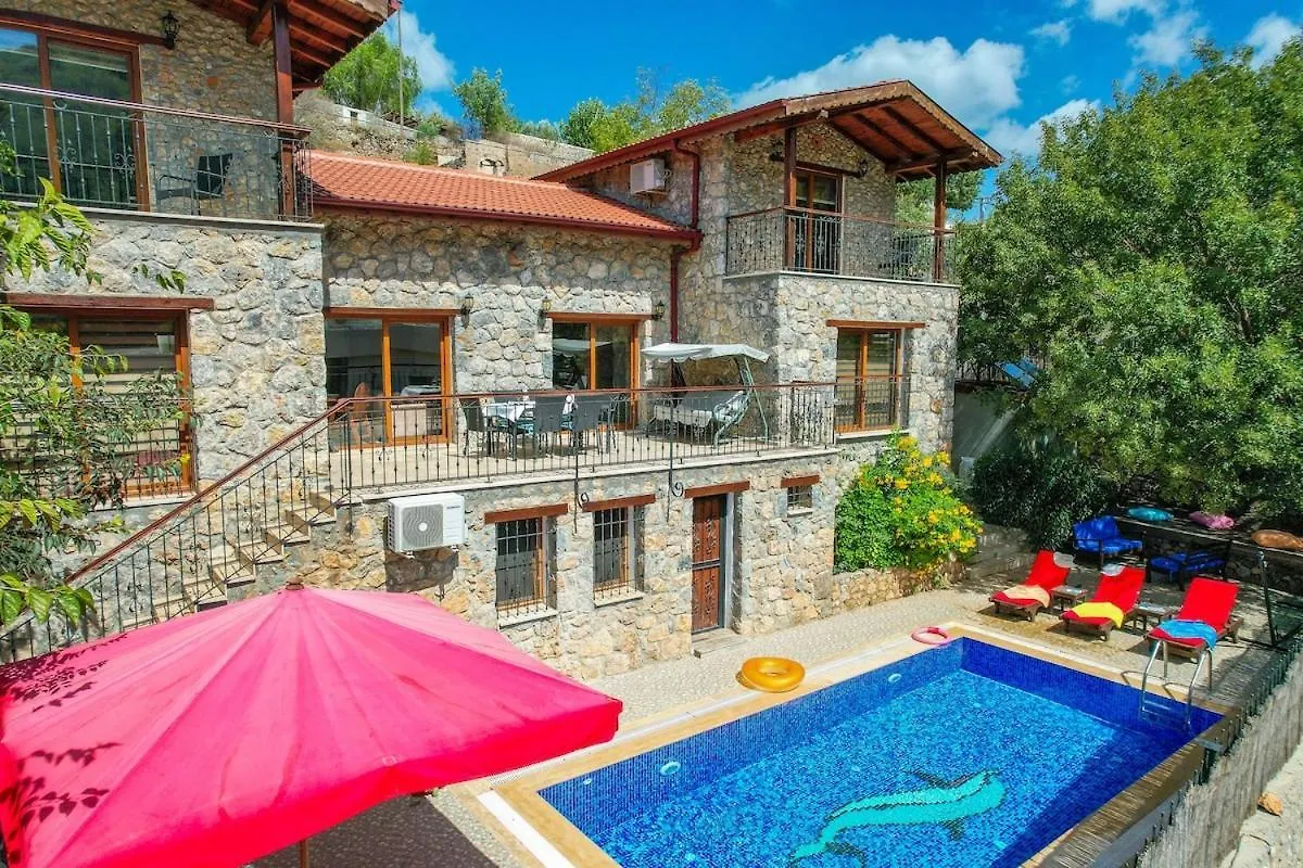 Villa Candy Stone, Private Pool Villa For 8 People Apartment Fethiye